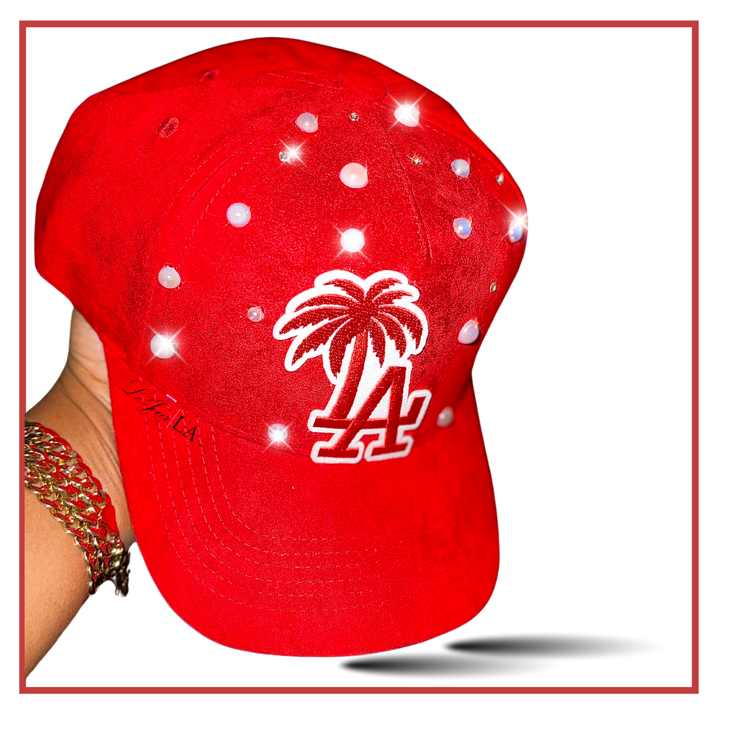 Pearls in Los Angeles Cap