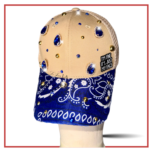 Breezy Bowl Blue Trucker Hat