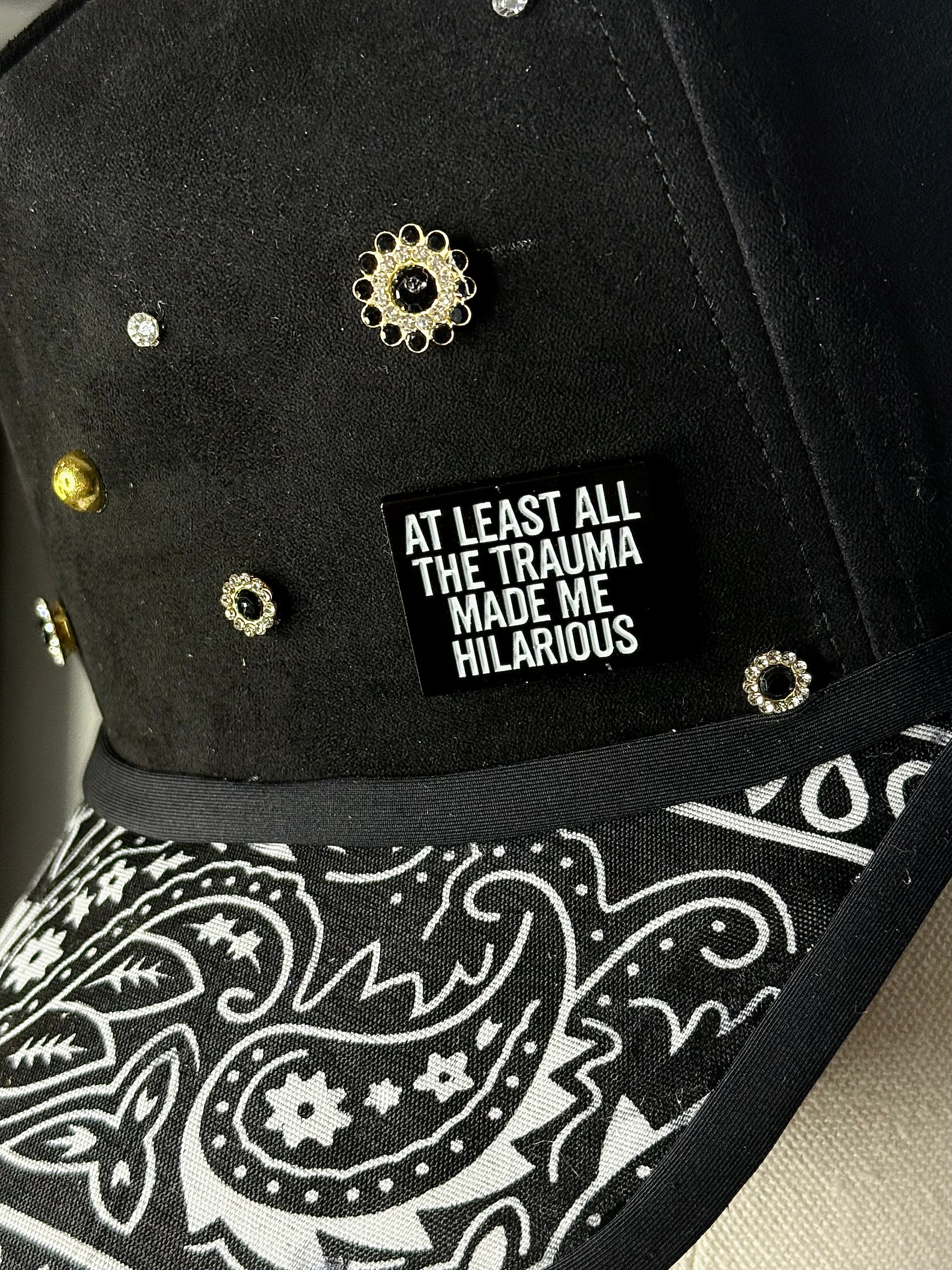 Mid-Night Brim Trucker hat