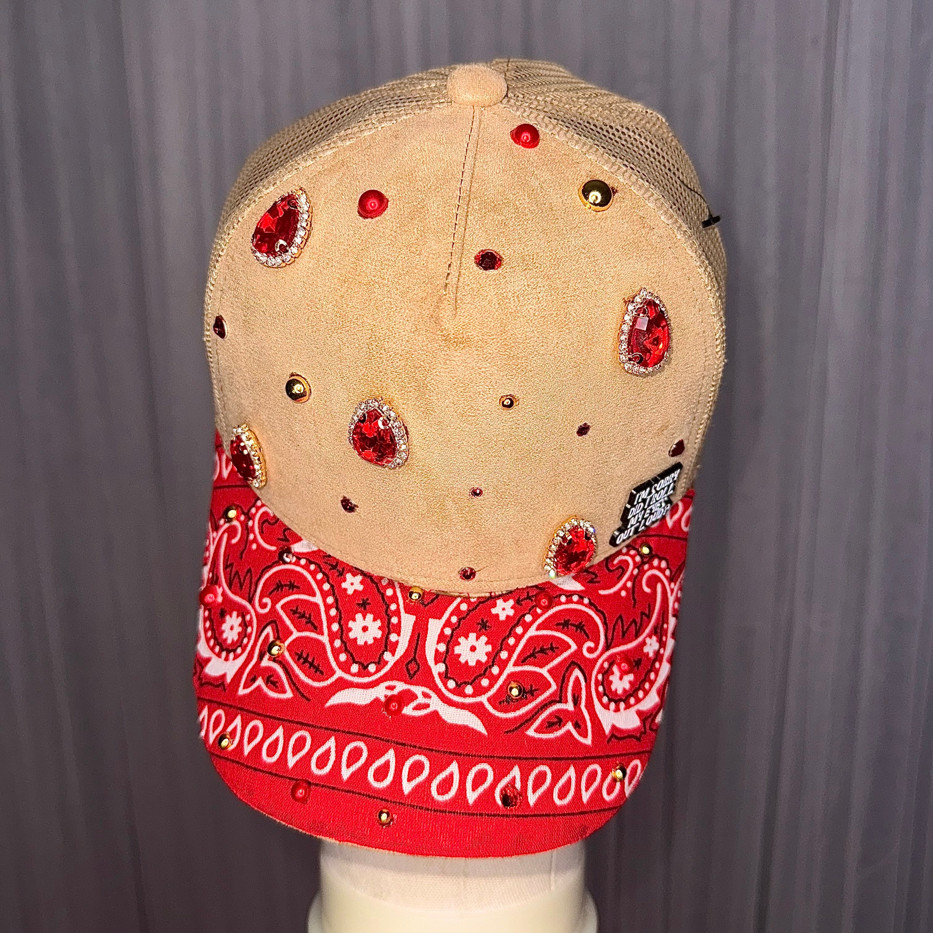 Big Red Trucker hat